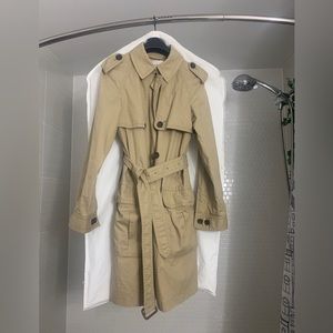 Coach trench coat beige
